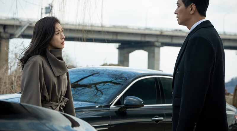 Nana y Ju Ji Hoon en una escena del drama Climax de ENA